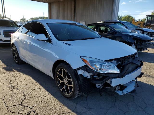 2G4GL5EX5H9148750 - 2017 BUICK REGAL SPOR WHITE photo 1