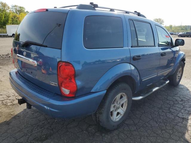 1D4HB582X6F130120 - 2006 DODGE DURANGO BLUE photo 4