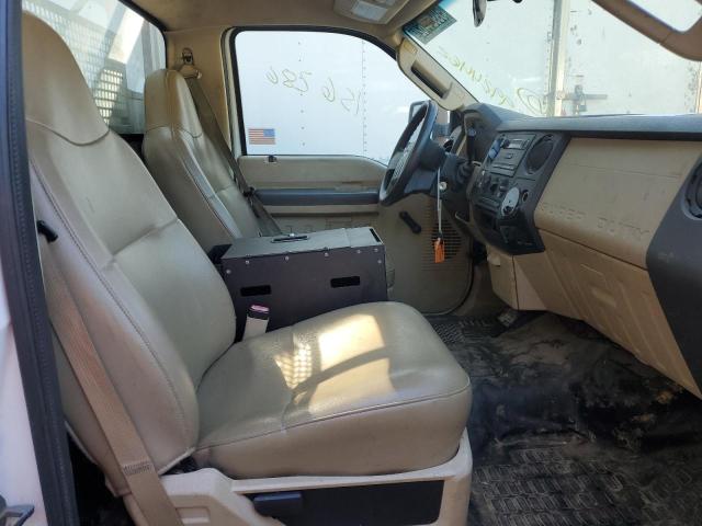 1FDWF30588EC54362 - 2008 FORD F350 SRW S WHITE photo 5