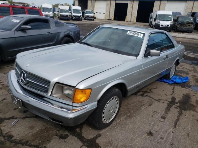 WDBCA43A3DB006549 - 1983 MERCEDES-BENZ 380 SEC SILVER photo 2