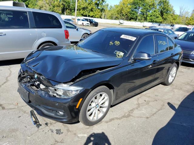 WBA8E5G53JNV01694 - 2018 BMW 320 XI BLACK photo 2