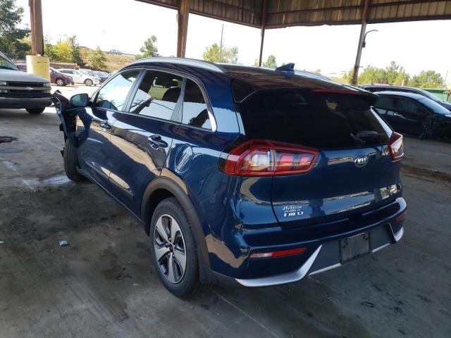 KNDCB3LC5J5119827 - 2018 KIA NIRO FE BLUE photo 3