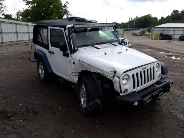 1C4AJWAG5FL747097 - 2015 JEEP WRANGLER S WHITE photo 1