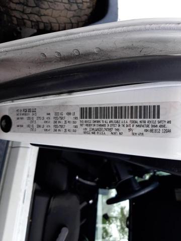 1C4AJWAG5FL747097 - 2015 JEEP WRANGLER S WHITE photo 10