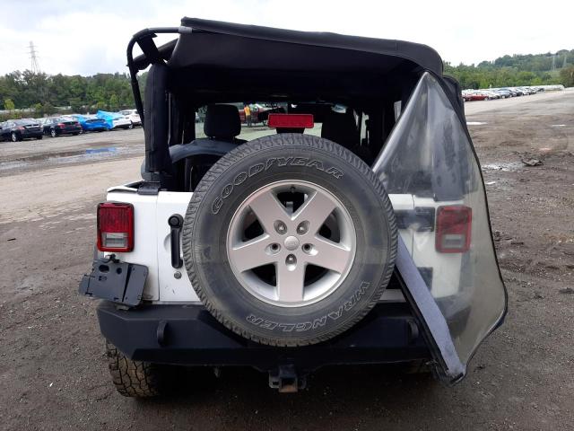 1C4AJWAG5FL747097 - 2015 JEEP WRANGLER S WHITE photo 6