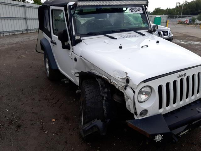 1C4AJWAG5FL747097 - 2015 JEEP WRANGLER S WHITE photo 9