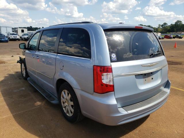 2C4RC1BG8DR622789 - 2013 CHRYSLER TOWN & COU BLUE photo 3