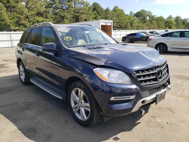 4JGDA5HB8FA463777 - 2015 MERCEDES-BENZ ML 350 4MA BLUE photo 1