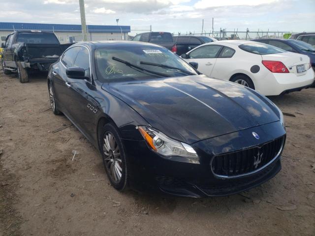 ZAM56RRA4E1079674 - 2014 MASERATI QUATTROPOR BLACK photo 1