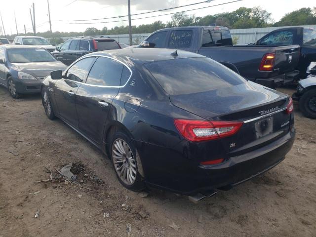 ZAM56RRA4E1079674 - 2014 MASERATI QUATTROPOR BLACK photo 3