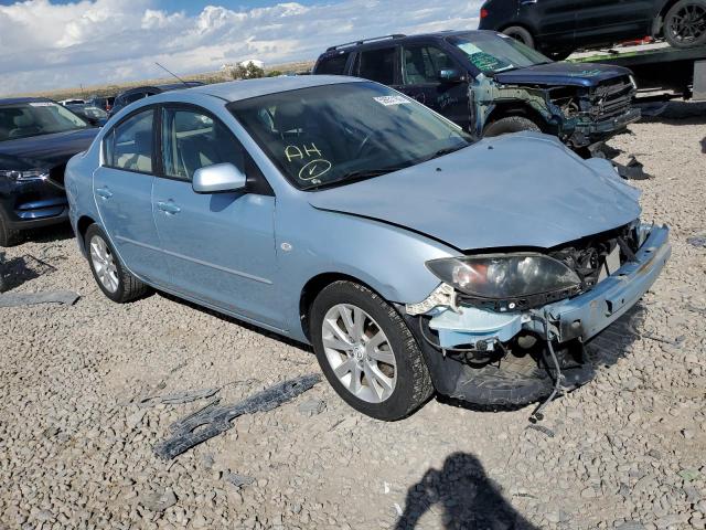 JM1BK32F281796343 - 2008 MAZDA 3 I BLUE photo 1