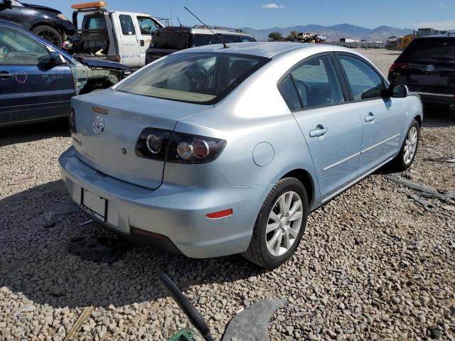 JM1BK32F281796343 - 2008 MAZDA 3 I BLUE photo 4