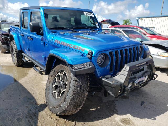 1C6JJTBG0LL156451 - 2020 JEEP GLADIATOR BLUE photo 1