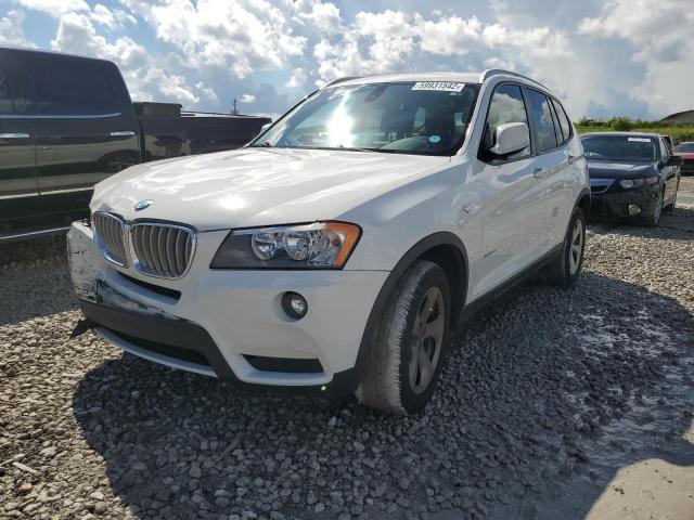 5UXWX5C55CL717408 - 2012 BMW X3 XDRIVE2 WHITE photo 2