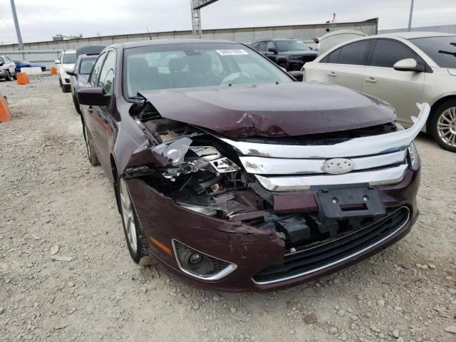 3FAHP0JA7BR165607 - 2011 FORD FUSION SEL BURGUNDY photo 1