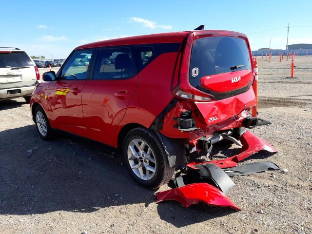 KNDJ23AU7N7180738 - 2022 KIA SOUL LX RED photo 3