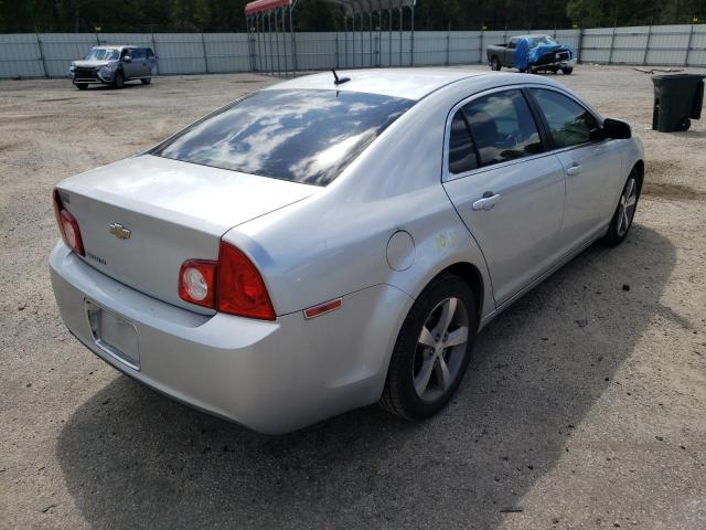 1G1ZC5E10BF168372 - 2011 CHEVROLET MALIBU 1LT 银色 照片 4