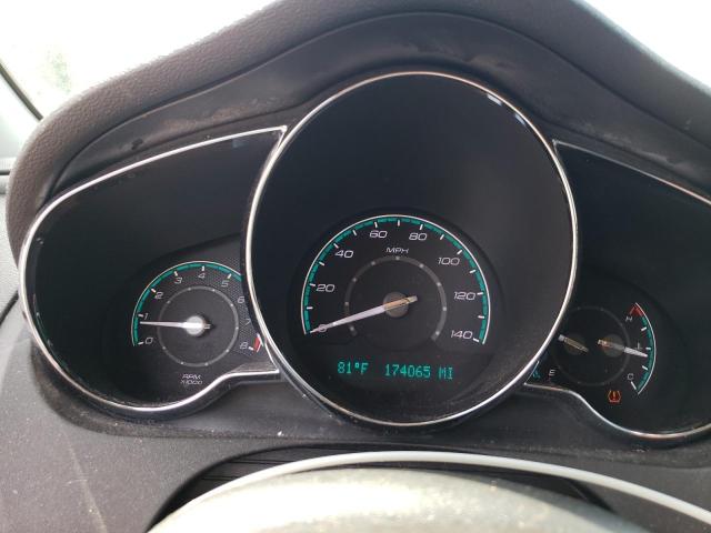 1G1ZC5E10BF168372 - 2011 CHEVROLET MALIBU 1LT 银色 照片 8