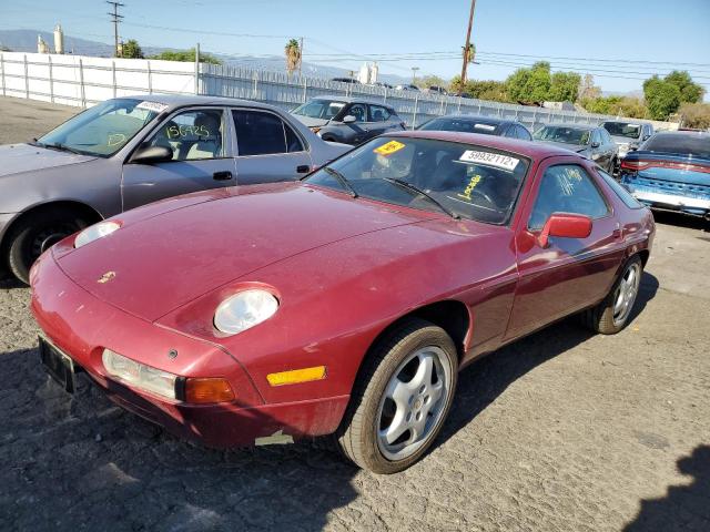 WP0JB0922KS860248 - 1989 PORSCHE 928 S-4 BURGUNDY photo 2