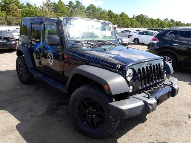 1C4BJWDG3GL224517 - 2016 JEEP WRANGLER U შავი ფოტო 1