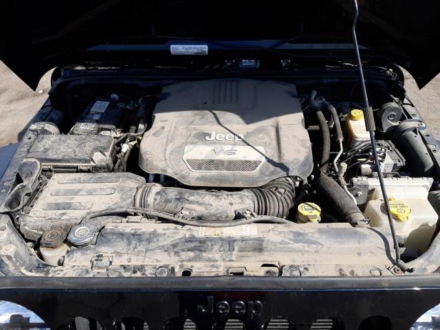 1C4BJWDG3GL224517 - 2016 JEEP WRANGLER U შავი ფოტო 7