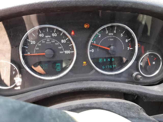 1C4BJWDG3GL224517 - 2016 JEEP WRANGLER U შავი ფოტო 8