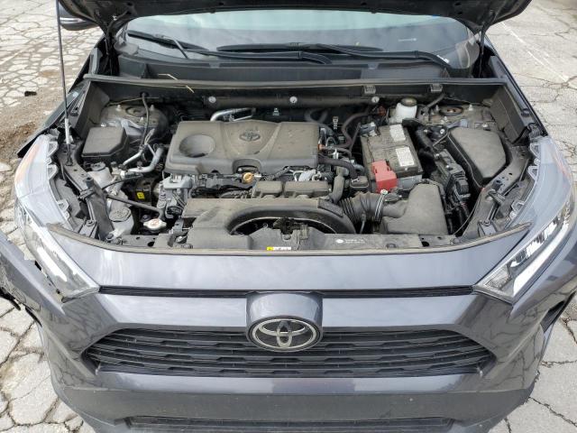 2T3A1RFVXLW135835 - 2020 TOYOTA RAV4 XLE P GRAY photo 7