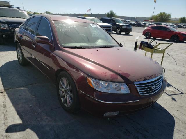 KMHFC46F59A360386 - 2009 HYUNDAI AZERA SE BURGUNDY photo 1