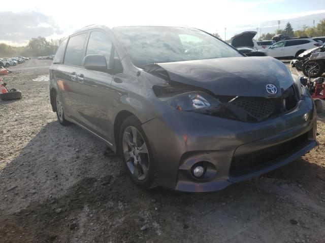 5TDXK3DC2DS326819 - 2013 TOYOTA SIENNA SPO GRAY photo 1