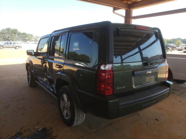 1J8HG48K27C578792 - 2007 JEEP COMMANDER 绿色 照片 3