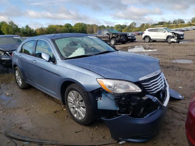 1C3BC4FB2BN609861 - 2011 CHRYSLER 200 LX BLUE photo 1