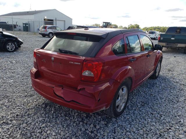 1C3CDWBA1CD534278 - 2012 DODGE CALIBER SE RED photo 4