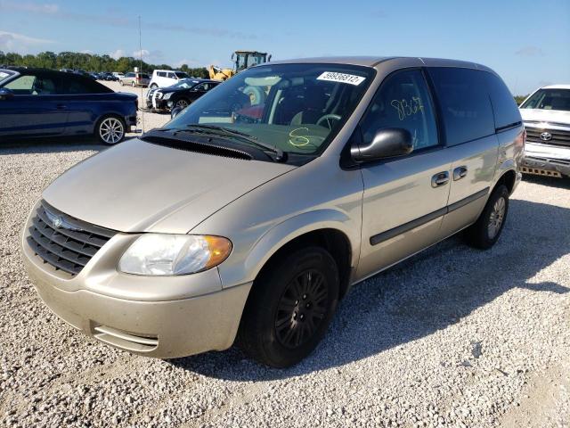 1C4GP45R15B437302 - 2005 CHRYSLER TOWN & COU TAN photo 2