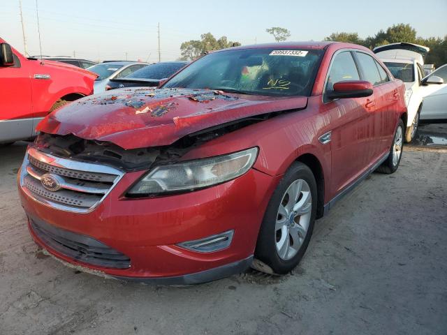 1FAHP2EW8BG168461 - 2011 FORD TAURUS SEL RED photo 2