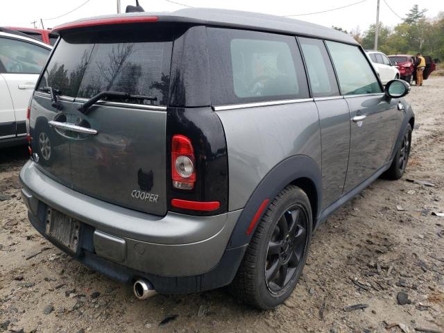 WMWML3C51ATX51848 - 2010 MINI COOPER CLU SILVER photo 4