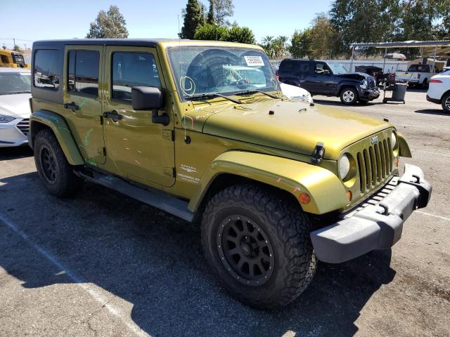 1J4GB591X7L161797 - 2007 JEEP WRANGLER S GREEN photo 1