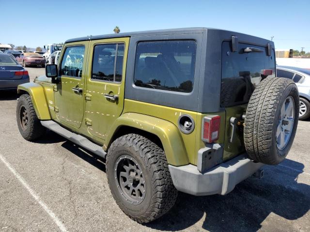1J4GB591X7L161797 - 2007 JEEP WRANGLER S GREEN photo 3