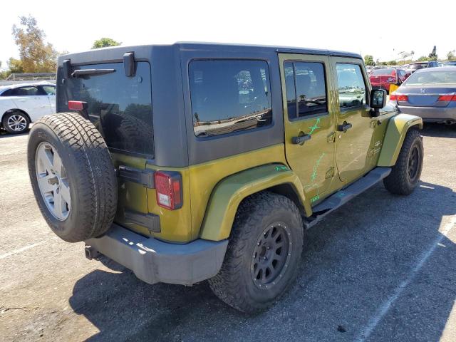 1J4GB591X7L161797 - 2007 JEEP WRANGLER S GREEN photo 4