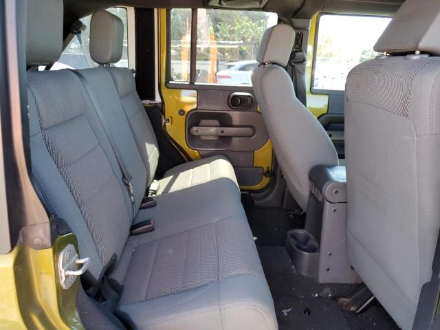 1J4GB591X7L161797 - 2007 JEEP WRANGLER S GREEN photo 6