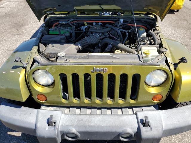 1J4GB591X7L161797 - 2007 JEEP WRANGLER S GREEN photo 7