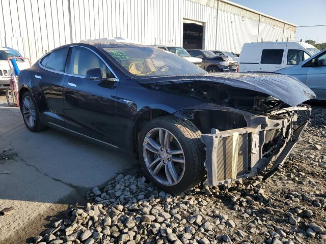 5YJSA1H12EFP56303 - 2014 TESLA MODEL S Mavi foto 1