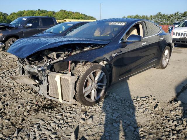 5YJSA1H12EFP56303 - 2014 TESLA MODEL S Mavi foto 2