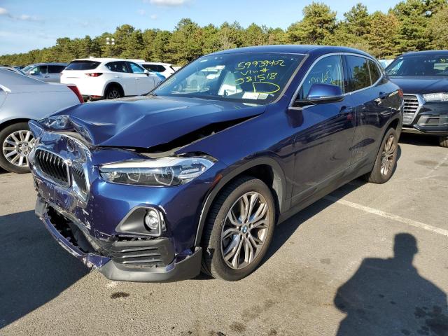 WBXYJ3C30JEJ81518 - 2018 BMW X2 SDRIVE2 BLUE photo 2
