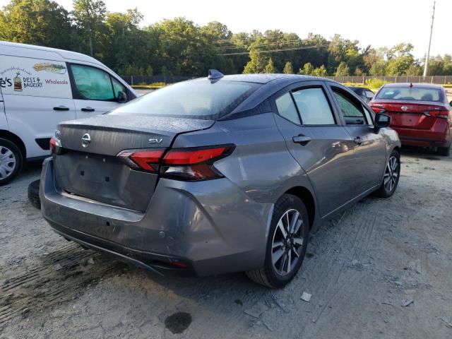 3N1CN8EV7ML848048 - 2021 NISSAN VERSA SV GRAY photo 4