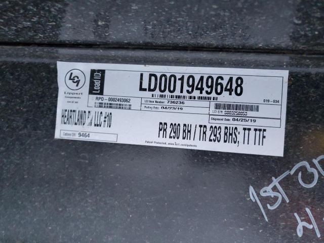 5SFPB3324LE419464 - 2020 HEART LAND PROWLER 灰色 照片 10