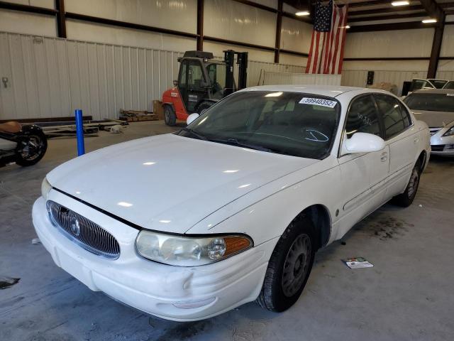 1G4HP54K414216253 - 2001 BUICK LESABRE CU WHITE photo 2