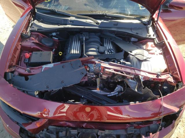 2C3CDXGJ9NH147997 - 2022 DODGE CHARGER SC BURGUNDY photo 7