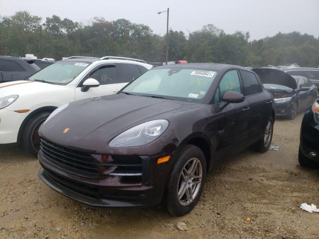 WP1AA2A51MLB05057 - 2021 PORSCHE MACAN BROWN photo 2