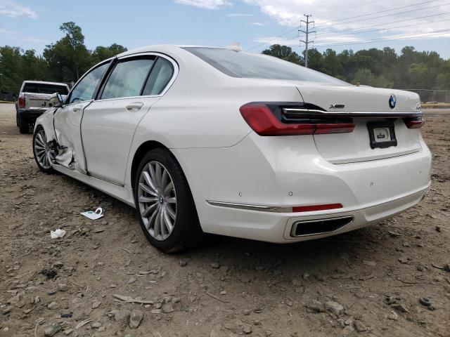 WBA7T4C03NCH70062 - 2022 BMW 740 XI WHITE photo 3