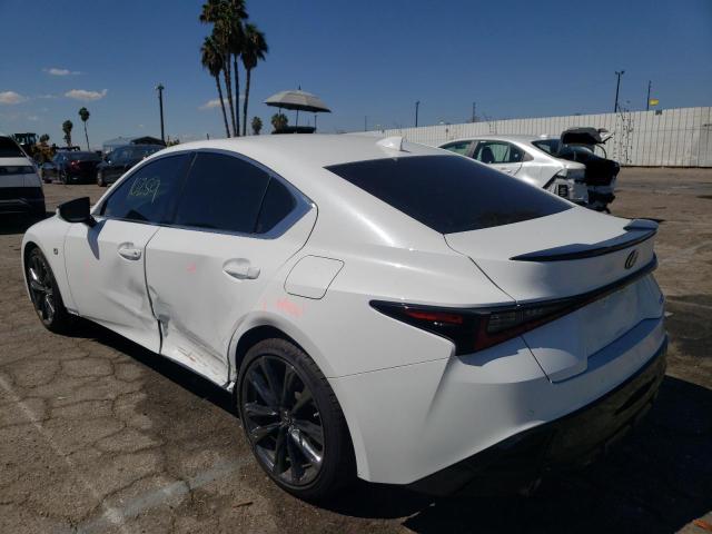 JTHGZ1B2XN5048932 - 2022 LEXUS IS 350 F-S WHITE photo 3